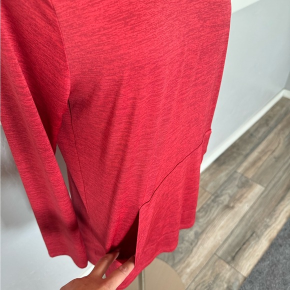 Under Armour Men’s HeatGear Long Sleeve Hooded Tee Red Size Small - Picture 5 of 14